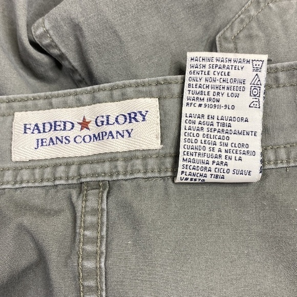 Vintage Faded Glory Green Skirt NWT Size 16 - Picture 7 of 7